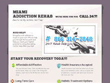 Tablet Screenshot of addiction-rehab.us